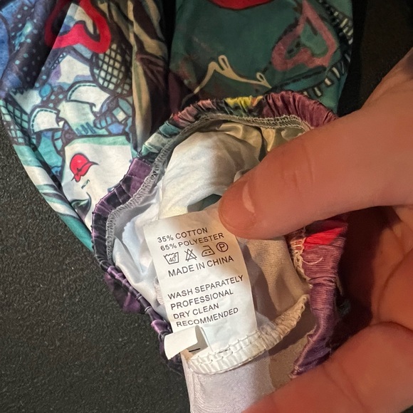 NWOT super unique girls leggings Sz 10 - Picture 3 of 3